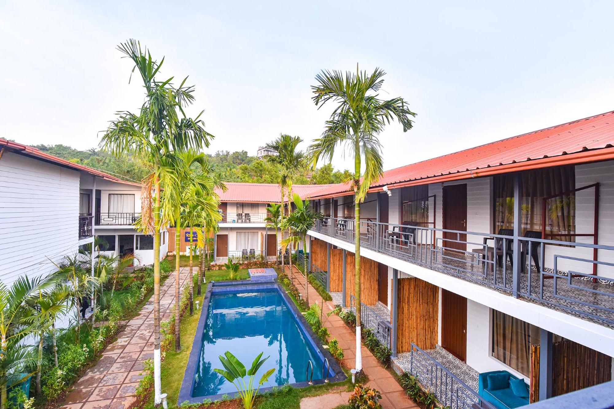 Fabhotel Morjim Bliss - 500M From Morjim Beach Esterno foto